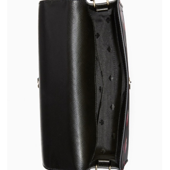 kate spade Carson Flutter Hearts Printed Crossbody (k6105) - Picture 12 of 13